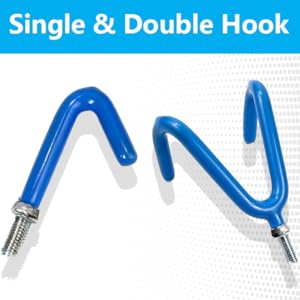 Disc Golf Retriever Pole – 16ft Telescopic with Hooks featuring single and double hooks for disc retrieval.